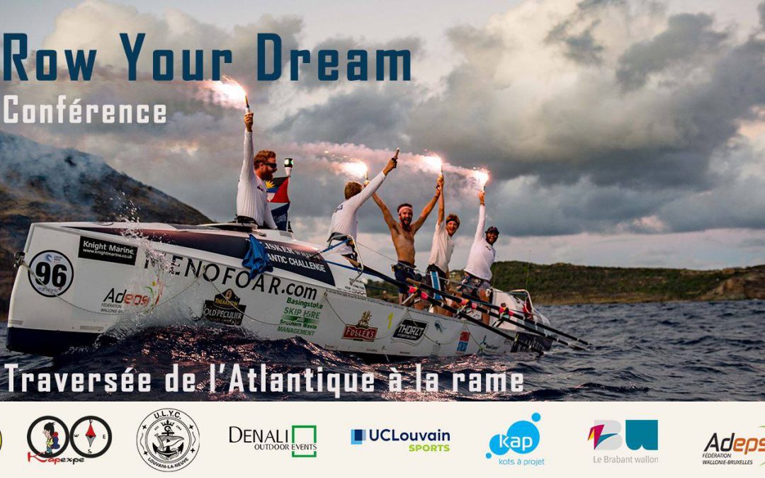 Conférence Row Your Dream — Traversée de l’Atlantique à la rame
